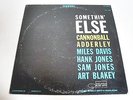 CANNONBALL ADDERLEY- SOMETHIN' ELSE BLP1595 BLUE NOTE-LP/Vinyl/Record