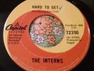 Monstrous '66 Mod Garage Fuzz Dancer 45 The Interns Hard to Get CAPITOL HEAR