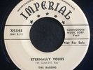 Barons, Eternelly Yours on Imperial 5343, RARE PURPLE WAX nice Doo-Wop