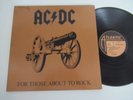 AC-DC/FOR THOSE ABOUT TO ROCK WE SALUTE YOU  LP ATLANTIC ATL 50851 FOC EMBOSSED