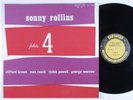 SONNY ROLLINS Plus 4 PRESTIGE LP NM/VG++ mono W. 50th
