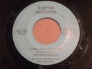 ARTHUR BRAUN - PSYCH SONG POEM 45 EXOTIC Love Light In Your Eyes/ I'm Crazy HEAR