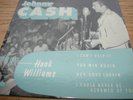 Vintage 45 RPM Sun Records Johnny Cash Sing Hank Williams- w sleeve