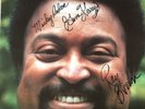 Gene Harris Trio plus One w. Stanley Turrentine 3 Autographs Ray Brown NM Concor