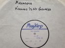MEGADETH  killing is my business LP Test Press 1985 WHITE LABEL Metallica Slayer