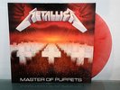 METALLICA - MASTER OF PUPPETS ORANGE/PINK MARBLED COLOR VINYL RECORD LP LTD RARE