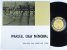 WARDELL GRAY Memorial: Volume One PRESTIGE LP mono W.50th VG++