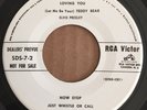 Elvis Presley DEALERS PREVUE Preview RCA 45 record Loving You/Teddy Bear SDS-7-2