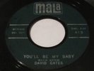 DAVID GATES - YOU'LL BE MY BABY / WHAT'S THIS I HEAR 45 MALA 413 Rockabilly 1960