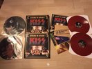 Kiss Myriad in Mylar 2LP Red Vinyl+2 Picture Disc+Poster+Booklet+Photos