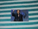 Photo Dédicacée Autograph Johnny Hallyday