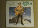 JONATHAN RICHMAN & THE MODERN LOVERS BACK IN YOUR LIFE LP ORIG '79 BESERKLEY NM