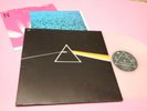 PINK FLOYD LP DARK ... ORIG FRANCIA 1973 NM VINILE TRASPARENTE E 2 POSTER