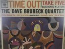 The Dave Brubeck Quartet Time Out Vinyl Autographed by Dave Brubeck
