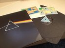 PINK FLOYD The Dark Side of the Moon solid blue triangle FULL lp record vinyl