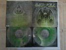 OVER KILL white devil armory 2lp splatter....NUCLEAR BLAST RECORDS   years 2014