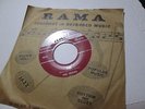 THE CROWS doowop red label 45 2nd press GEE b/w I LOVE YOU SO W/ RAMA SLEEVE VG+