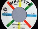 HEAR IT 60's Rockabilly 45 rpm record The Rock-A-Teens 