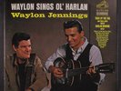 WAYLON JENNINGS: Sings Ol' Harlan LP Sealed Country