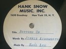 Jesse Rodgers ? demo Unreleased hillbilly blues 78 rpm acetate HEAR Jimmie rel
