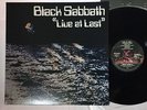 BLACK SABBATH LIVE AT LAST NEMS SP25-5009 JAPAN LP