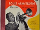 LOUIS ARMSTRONG Classics New Orleans To New York DECCA 4x 78 rpm Set A-572 E-/V+