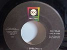 EDDIE HOLMAN - I SURRENDER / I LOVE YOU -  45 RPM