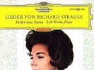 DGG RED STEREO TULIP ED1 - EVELYN LEAR - LIEDER VON RICHARD STRAUSS / WERBA NM