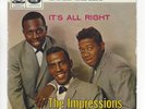 THE IMPRESSIONS  UK 7'' EP  IT'S ALL RIGHT IN VG / VG+ CON