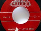 HARMONIZING FOUR 45 Protect My Loved Ones / Working for the Lord GOTHAM Ws419