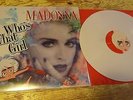 MADONNA  WHO S THAT GIRL   RARE COLOR DISC  + POSTER  12