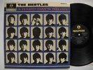 BEATLES A Hard Days Night LP 1964 Sweden yellow text on label VG+/EX-
