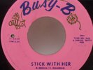 Gaunga Dyns Rebecca Rodifer / Stick With Her Busy B Rare New Orleans Garage EX