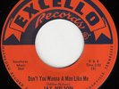 JAY NELSON Don't You Wanna Man Like Me ORIG JUMP BLUES R&B 45 Excello *hear*