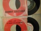 Deux 45 Tours Juke-box de Johnny HALLYDAY 