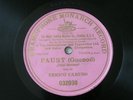 Caruso Salut Demeure Faust Gounod Gramophone G&T 032030