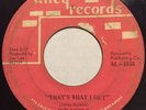 Ike Noble ALLEY 1058 That's What I Get / It's Bad SOUL MASTERY G+ 45