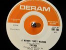 NORTHERN SOUL 45 - TIMEBOX - BEGGIN' /A WOMAN THAT'S WAITING Deram 1968 UK Hear