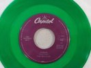 COLORED GREEN THE BEATLES HEY JUDE VINYL 45 RECORD RE14