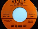 The CLOVERS 45 Let Me Hold You / Wrapped Up In a Dream WINLEY doo wop VG+ ws475