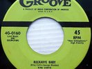 KING CURTIS r&b instrumental Mint Minus GROOVE 45 MOVIN ON ROCKABYE BABY WS216