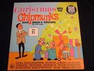 Christmas With The Chipmunks Alvin Simon Theodore Sunset LST-7256 Vinyl Lp