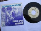 SP 45Tours HAWKWIND / Kings of speed + Motorhead  FRANCE 1975