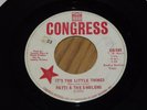 Northern Soul 45-orig PATTI & THE EMBLEMS-It's The Little Things-CONGRESS-Promo