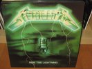 METALLICA - Ride The Lightning LP - GREEN COVER  MEGADETH SLAYER TESTAMENT RARE
