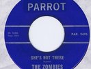 Zombies 45 She's Not There VG++ 1964 British Rock BB # 2 Rare Canada Parrot 9695