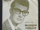 BUDDY HOLLY Rave On CORAL UK 1st Press 7” 45 E.P. PICTURE SLEEVE