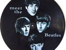 THE BEATLES VINYL LP - MEET THE BEATLES - PICTURE DISC