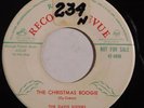 THE DAVIS SISTERS rockabilly 45 The Christmas Boogie, Tomorrow I'll Cry promo