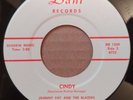 Original Johnny Fay, Cindy 45rpm record, guitar rockabilly RAB